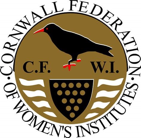 Cornwall Federation of Women's Institute logo with URL link to their website