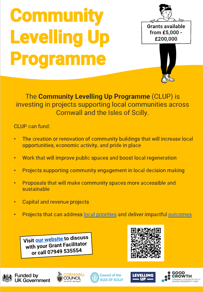 Community Levelling Up Funding Programme leaflet