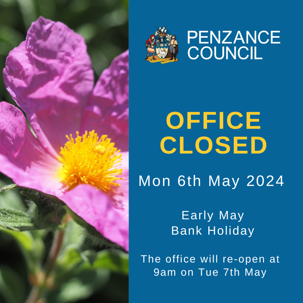 Office closure on Monday 6 May 2024 for the Early May Bank Holiday