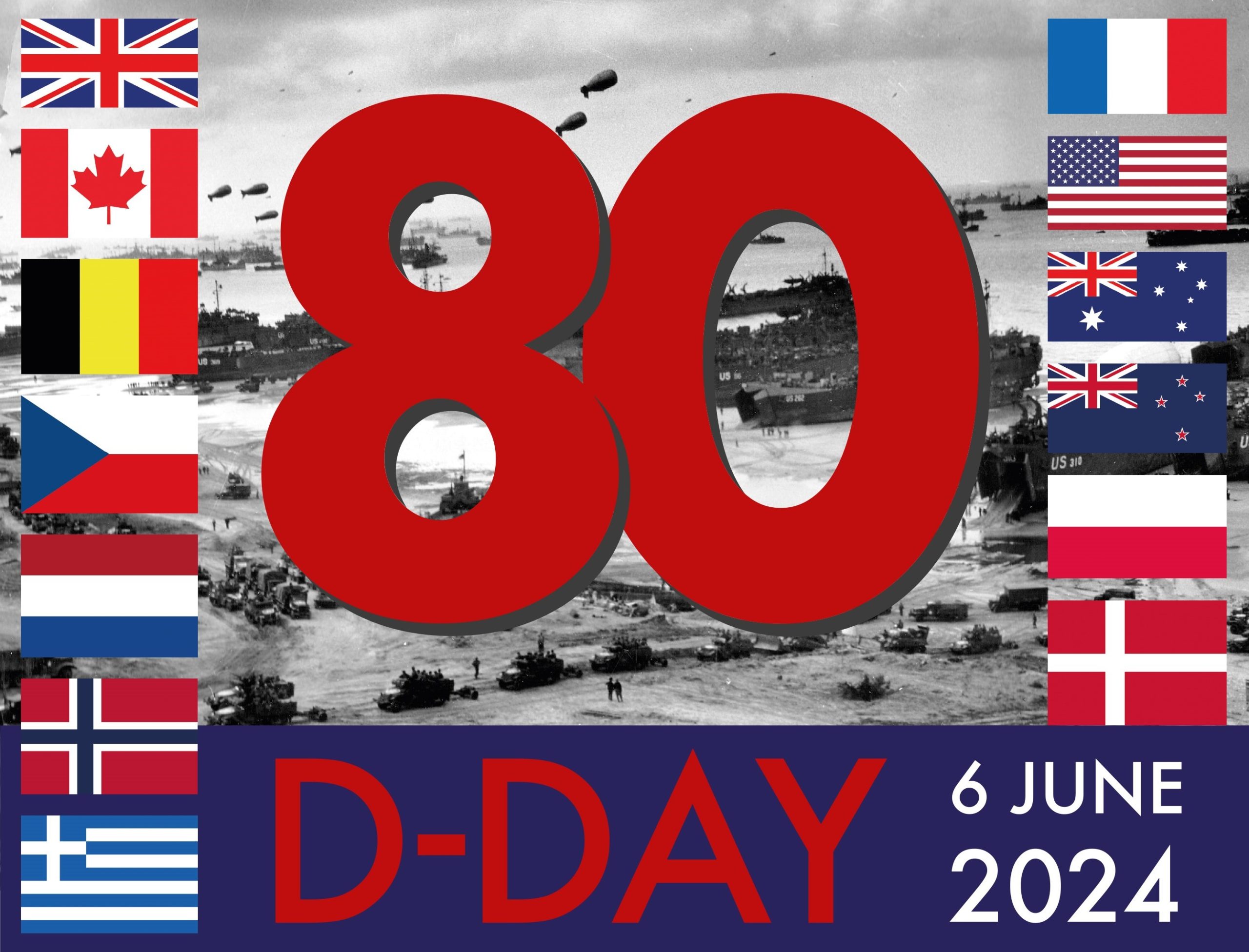 D-Day 80 6 June 2024